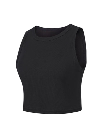 Débardeur sculptant côtelé