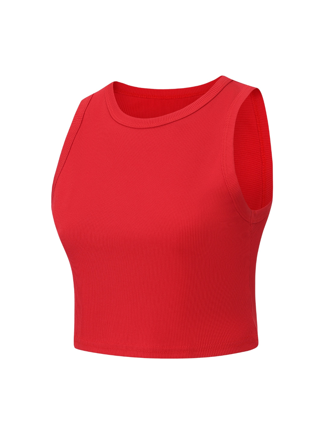 Débardeur sculptant côtelé