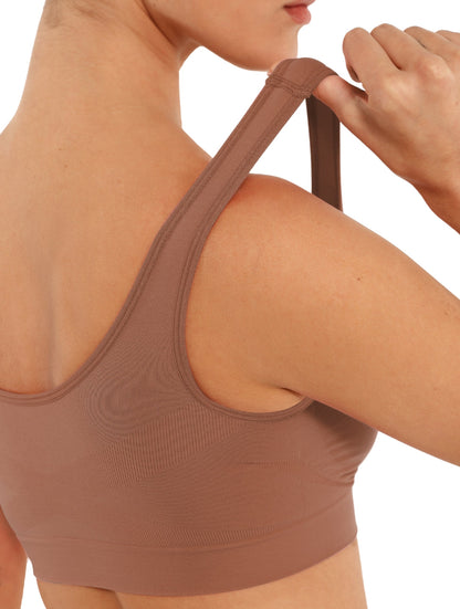 Soutien-Gorge Gainant à Bretelles Larges