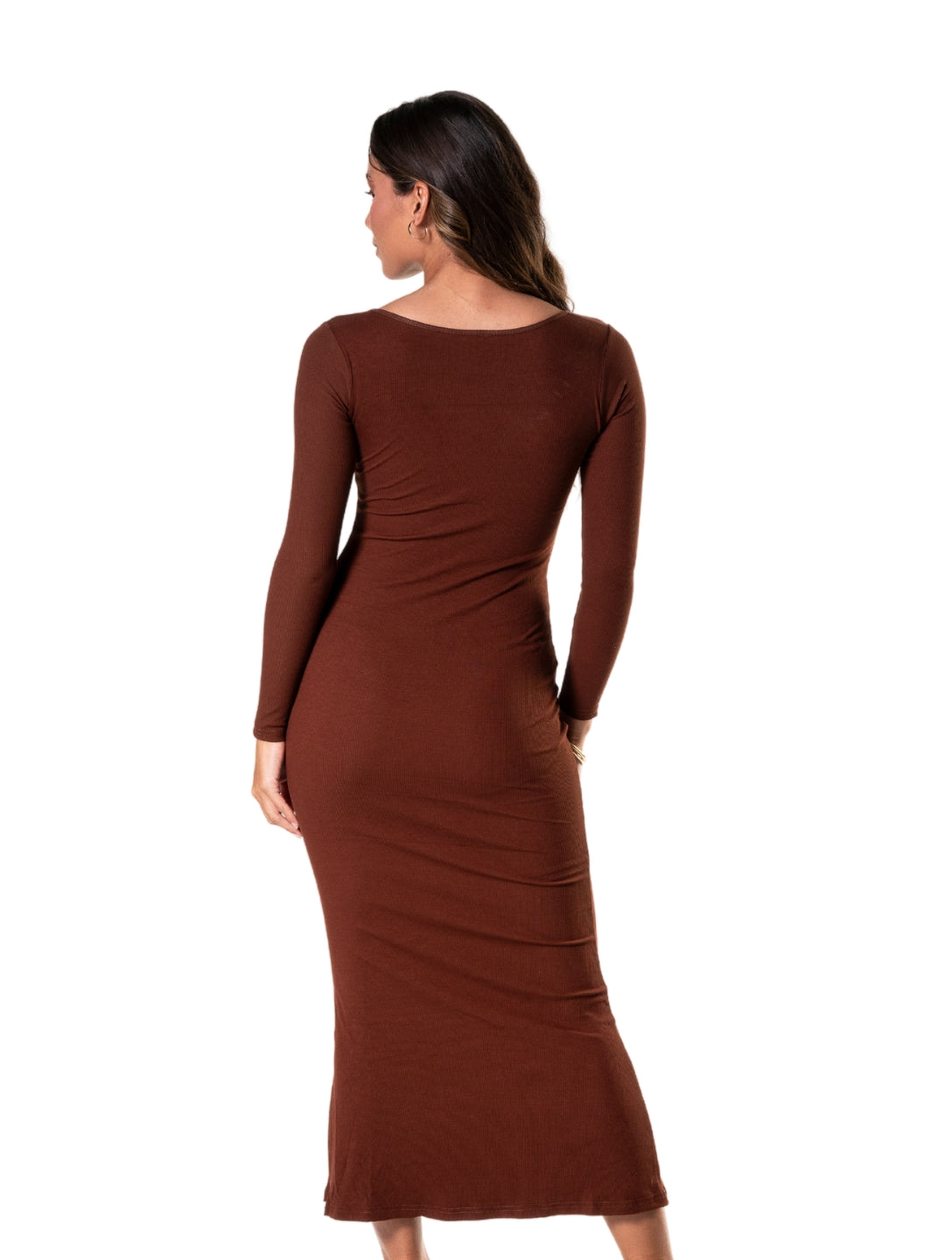 Long Sleeve Sculpting Shapewear Dress